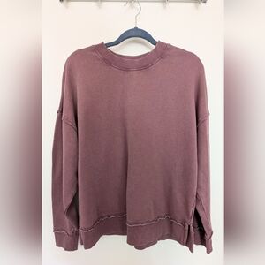 Washed Maeve Oversized Sweatshirt Size Small